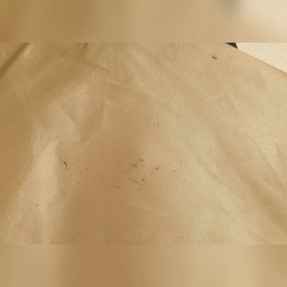 LINDI Women's Size‎ Medium Reversible Rainjacket Coat Black/Beige Floral NWT - Picture 9 of 9